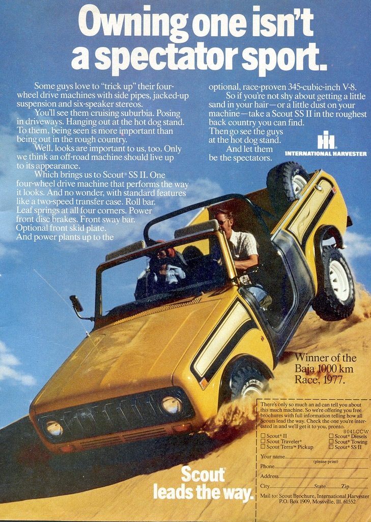 1978 International Auto Advertising